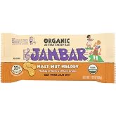 Jambar, Bar Energy Malt Nut Melody Organic, 2.12 Ounce