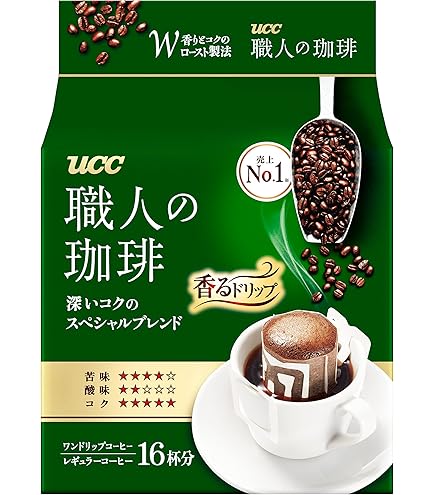 UCC SPECIALTY COFFEE CRESTÈ Amazon.com : UCC Craftsman Coffee Drip Coffee Mild Blend with