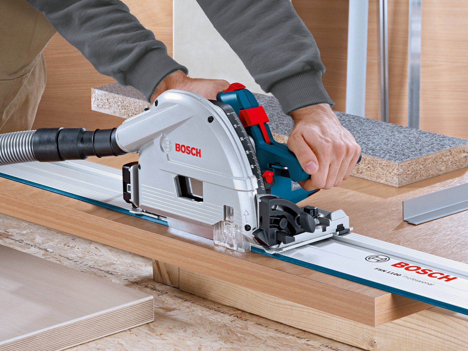 Bosch Professional Fsn 1100 Guide Rail Buy Online In Uae Diy
