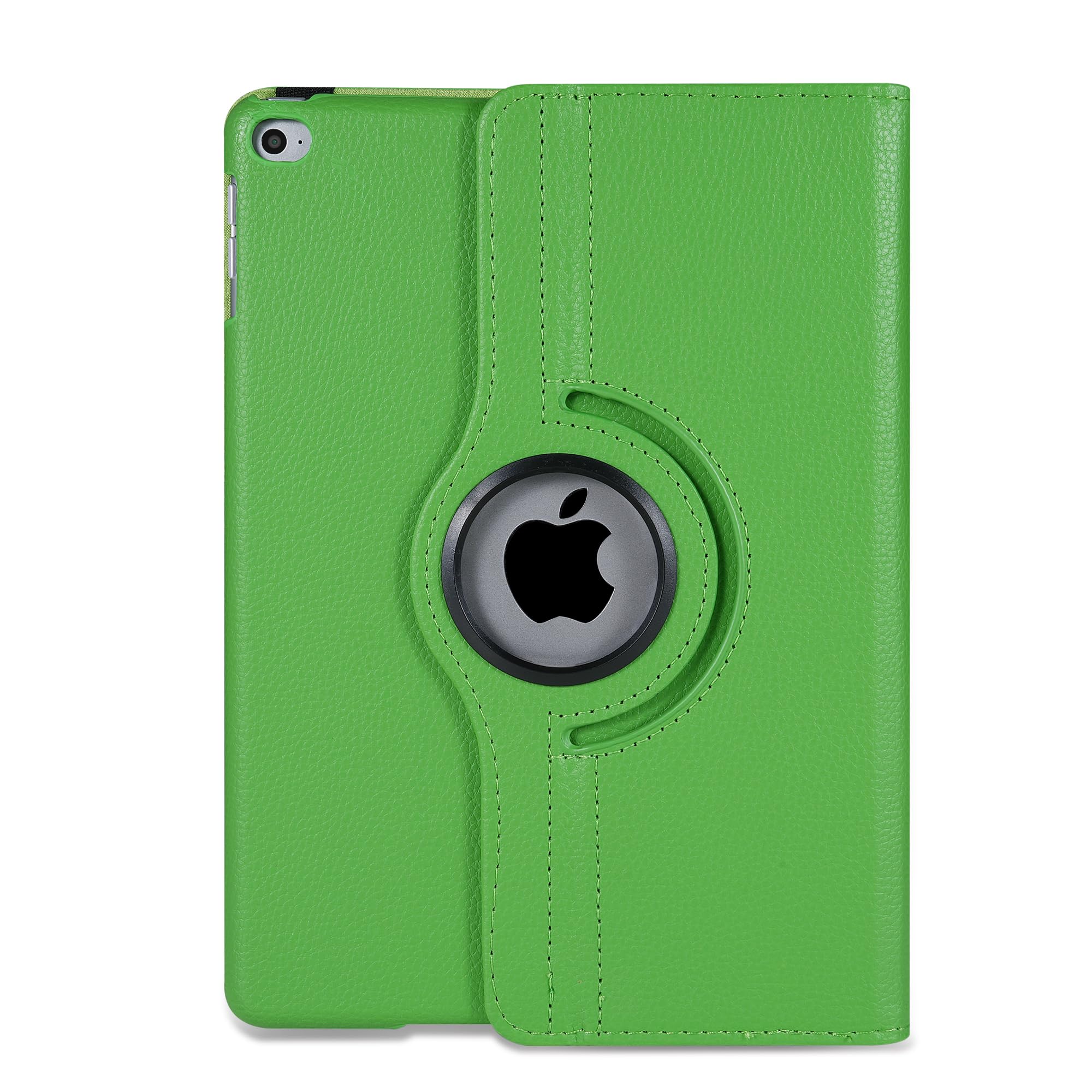 360° Rotate Stand Cover For Apple iPad Air 1 Air 2 iPad 9.7 2017/2018 5th and 6th Generation (Green)