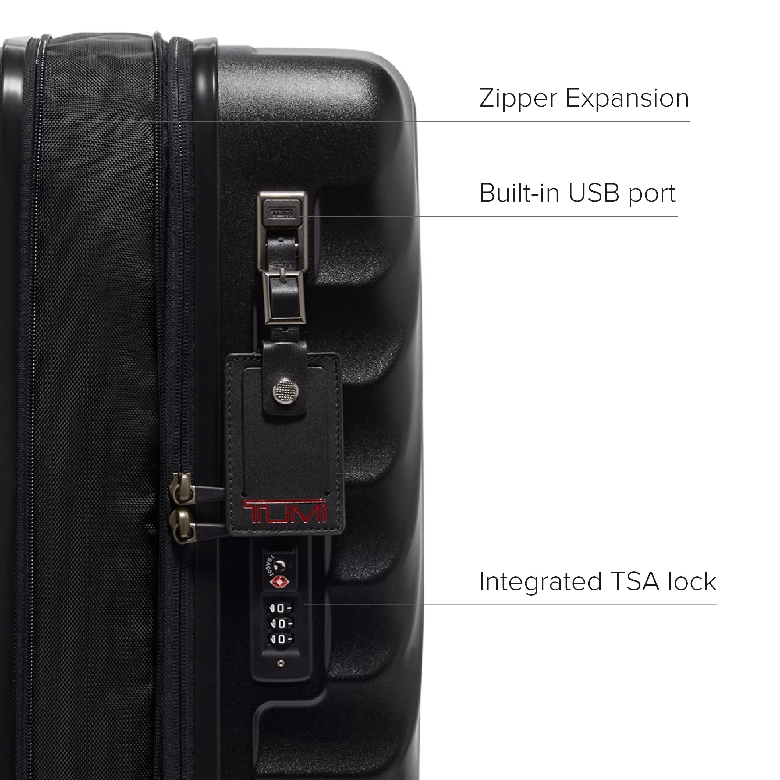 TUMI - 19 Degree International Expandable 4 Wheeled Carry-On - Hard Shell Suitcase - 21.8