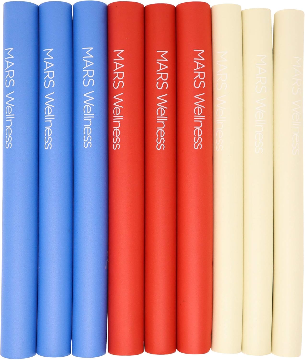 9 PC - Grip Foam Tubing for Utensil Handles - Closed Cell Foam Tube - Cut to Length - Adaptive Utensils Grip Tubing - Fits Most Utensils and pens - Elderly, Disabled, Handicapped, Dexterity: Health & Personal Care