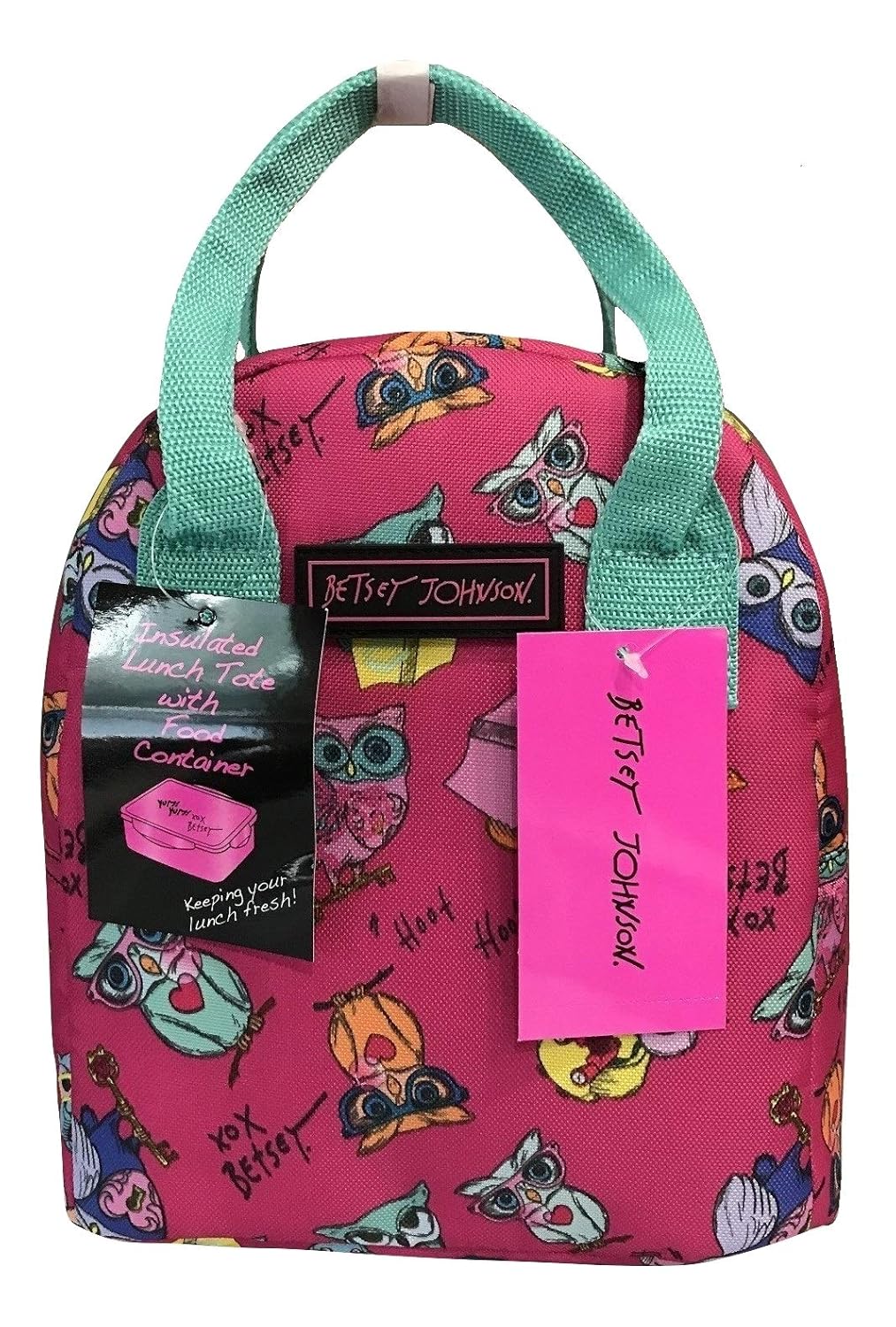betsey johnson lunch bag amazon