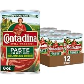 Contadina Tomato Paste Contadina Tomato Paste with Italian Herbs, 6 oz (Pack of 12)