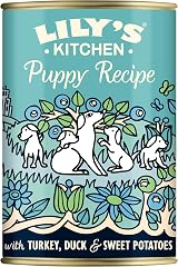 Lily's Kitchen Natural Puppy Wet Food Turkey Duck 6 x 400g Tin