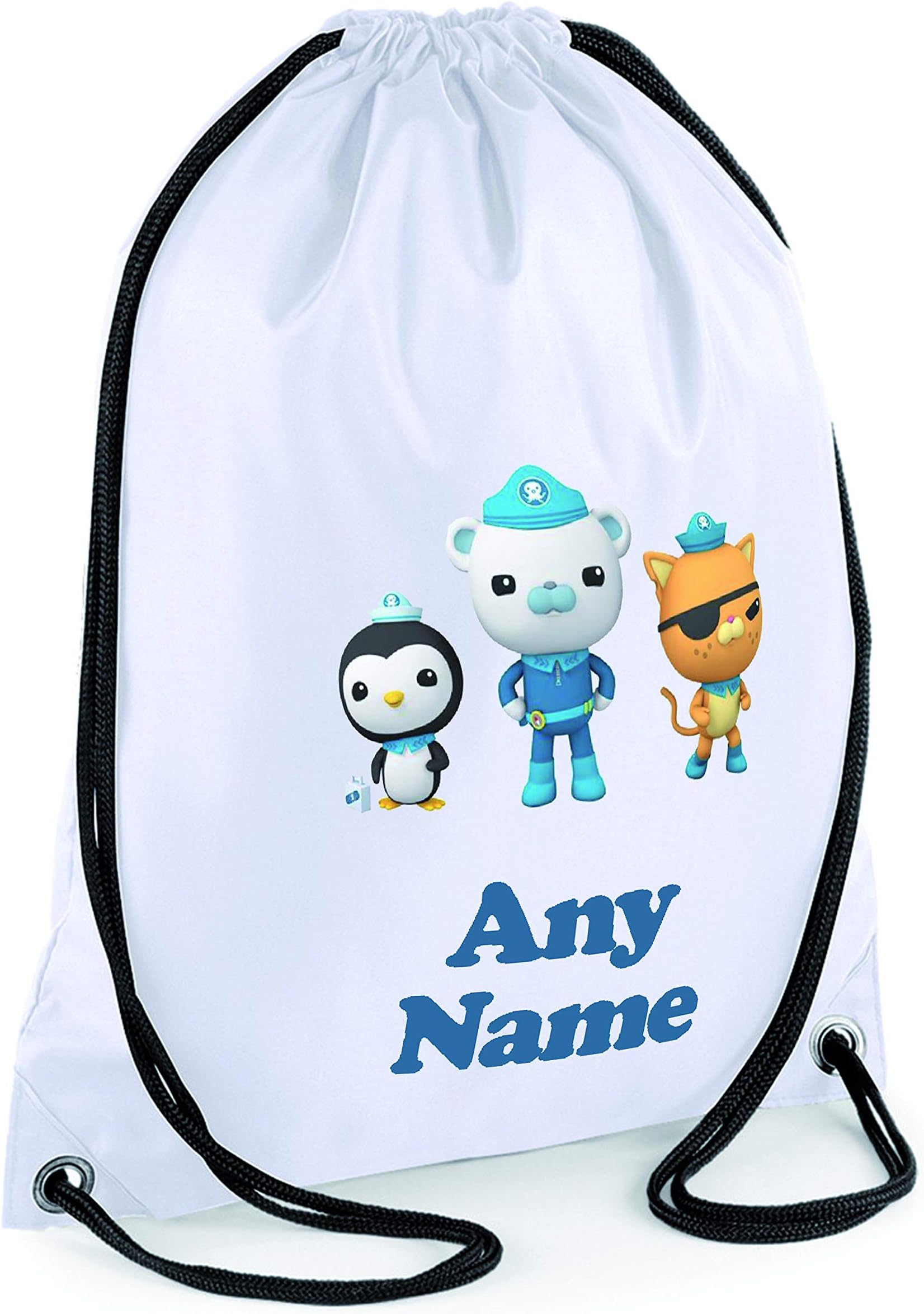 Shires Art Printing Personalised - Octonauts - Gym bag