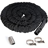Extended 27 ft. 97521 RV sewer hose with hose protector - perfect match for Thetford Sani-Con Turbo 400S/500S/600S/700 drain hose,1-1/2 inch inside diameter