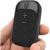 Oraolo Wearable Bluetooth Speaker, Clip-On Wireless Portable Speaker Built-in Mics for Hands-Free Music and Calls, Waterproof