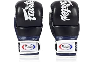 Fairtex FGV18 Muay Thai Boxing Gloves for Men, Women & Kids| MMA Gloves for Martial Arts|Made from Premium Quality Leather, Light Weight & Shock Absorbent Boxing Gloves