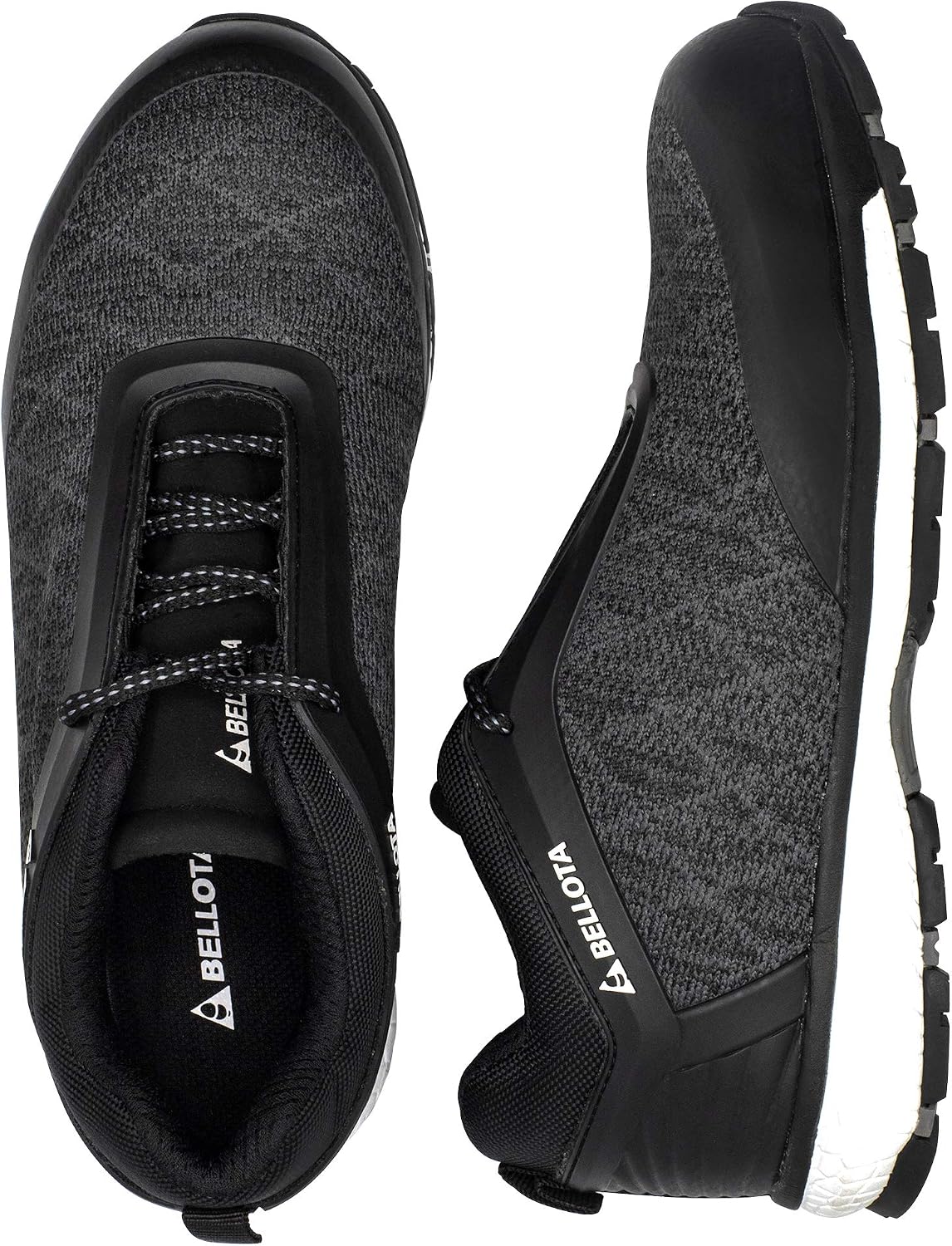 Bellota 72224KB41S1P Safety Shoe, Black, 41 EU, Black White - Image 3