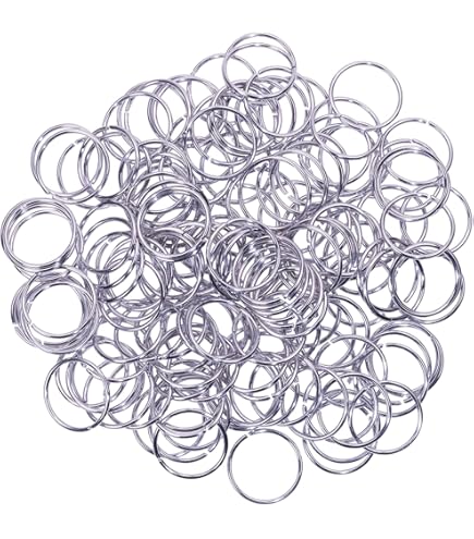 Anneaux De Saut Ouverts à Double Boucles, Couleur Or Argent