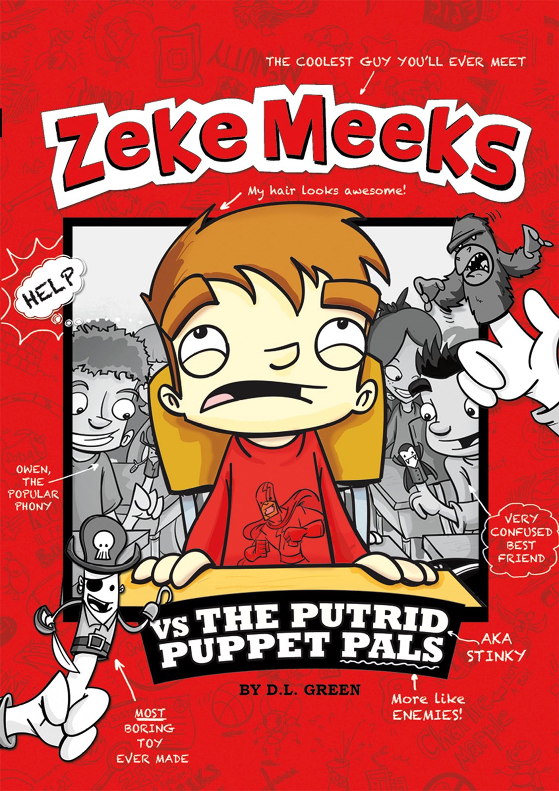 Zeke Meeks Vs The Putrid Puppet Pals Green D L Alves Josh Amazon Com Books