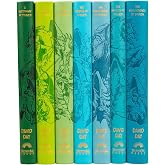 World of Tolkien Seven-Book Boxed Set - Tolkien Reference Books for All Ages, Illustrated Lord of the Rings Guides, Boxed Set