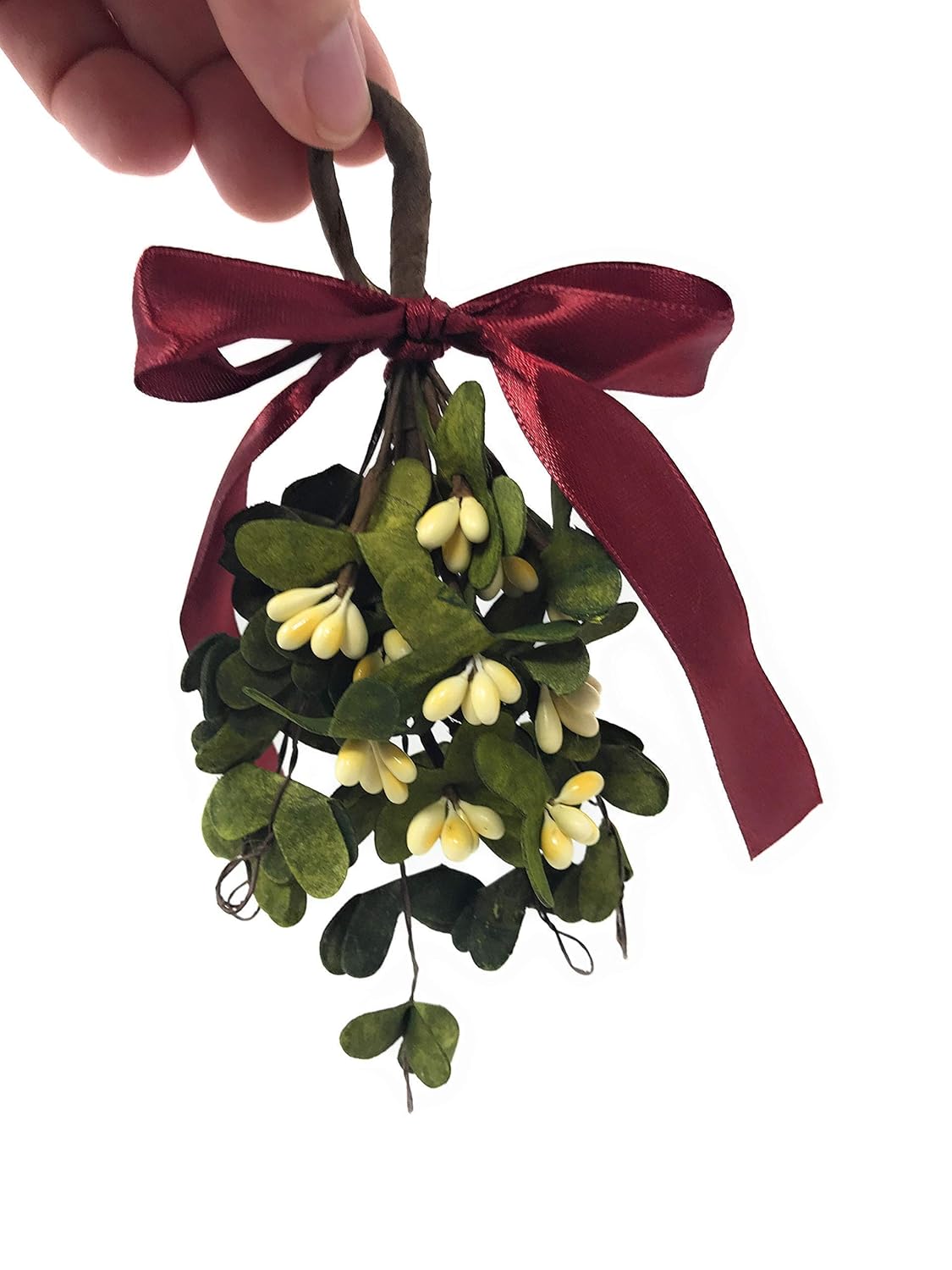 Artificial Hanging Christmas Mistletoe