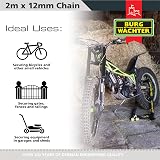 Burg-Wächter GKM 12/200 12mm Diamond Gold Chain Black 2M Sold Secure view 4