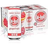 Hiball Energy Seltzer Water, Caffeinated Sparkling Water Made with Vitamin B12 and Vitamin B6, Sugar Free (8 pack of 16 Fl Oz