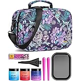 SafeDelux Smell Proof Bag with Combination Lock, Odorless Smell Proof Container with Activated Carbon Fiber, Smell Proof Box Odor Proof Lock Bag