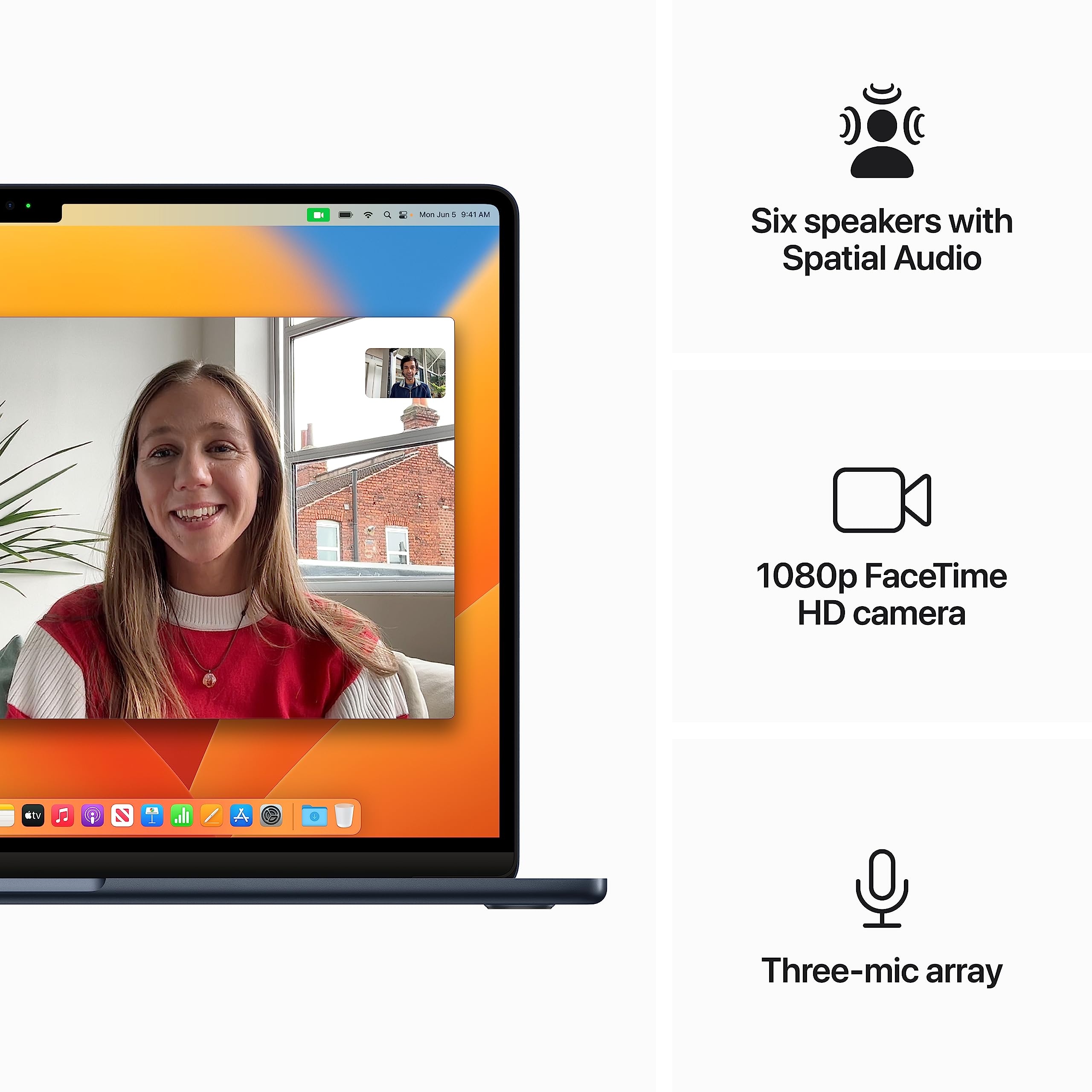 Apple 2023 MacBook Air Laptop with M2