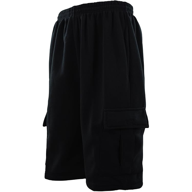 Mens Cargo Sweat Shorts (M up to 5XL) (M, 352-Royal) | Amazon.com