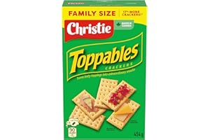 Toppables Crackers, 454 g, Baked in Canada