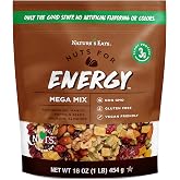 Nature&rsquo;s Eats 16 Oz Mega Energy Mix - Healthy Gluten Free Snacks for Kids &amp; Adults - Vegan &amp; Organic Dried Fruits