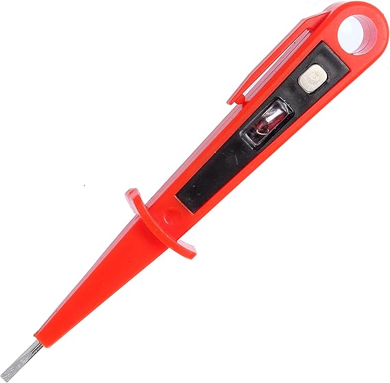 Mains Voltage Tester 120250V Electrical Screwdriver AC/DC Circuit