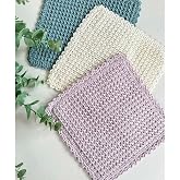 Herrschners Cozy Cottage Dishcloths Crochet Kit