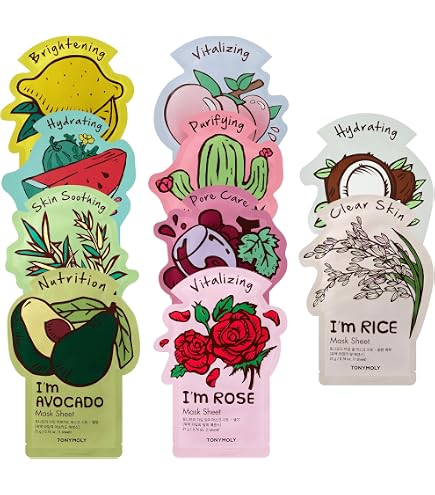 Amazon.com: TONYMOLY Master Lab Sheet Mask 5-Set : Beauty