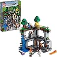 LEGO 21169 Minecraft The First Adventure, Construction Toy, with Cave, Includes Steve, Alex, Skeleton, Tinted Cat and Fleurimeuh Figures