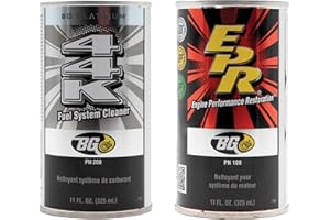 Motor God BG Platinum 44K Fuel System Cleaner & BG 109 EPR Engine Performance Restorer – 11 Fl Oz