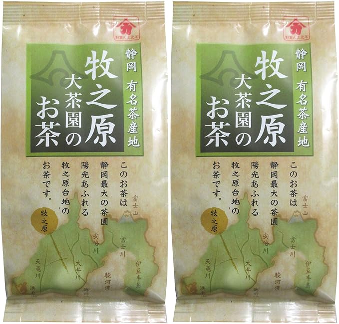Amazon 川村翠香園 静岡県有名茶産地 牧之原大茶園のお茶 0g 2個 リーフ 川村翠香園 日本茶 通販