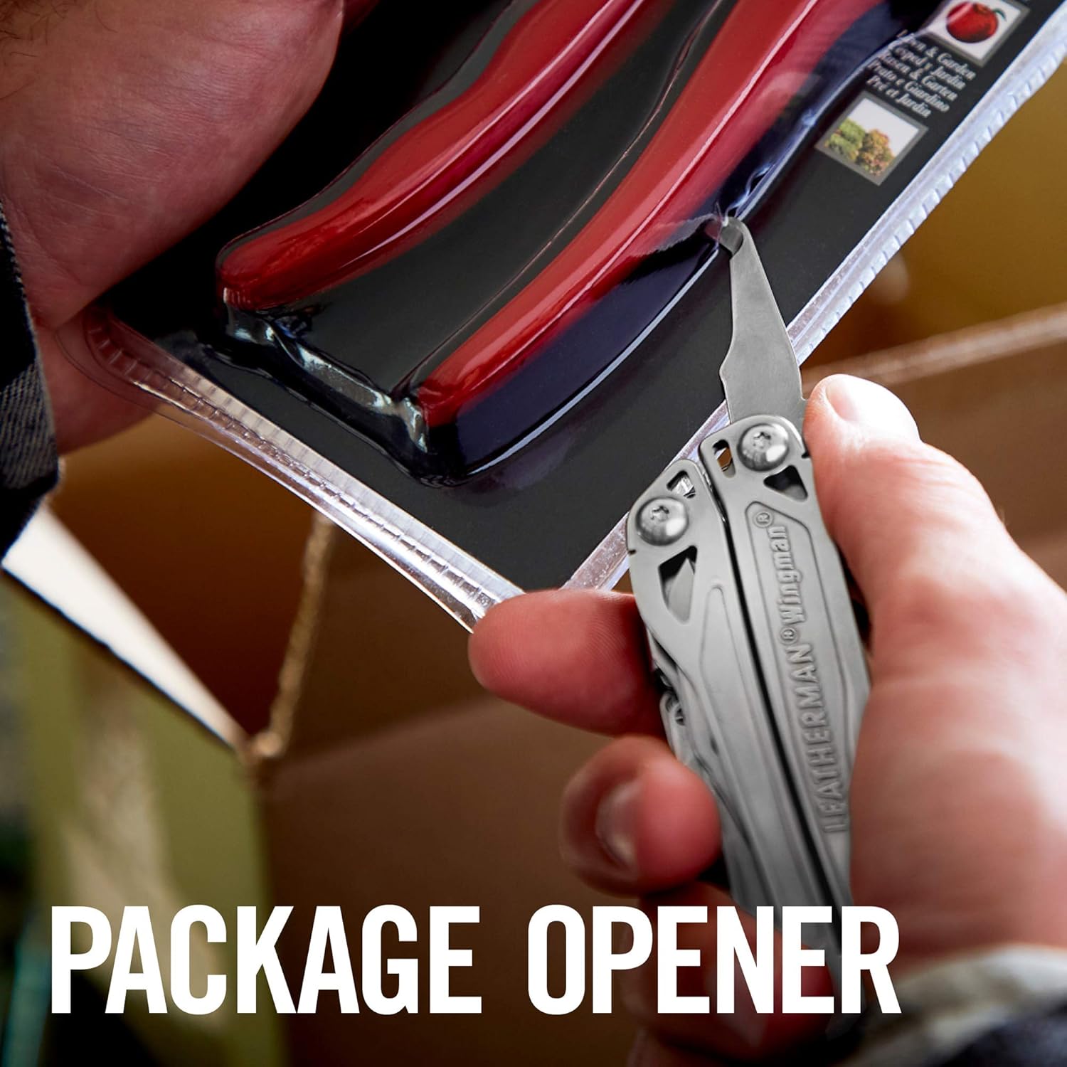 LEATHERMAN, Wingman Multitool with Spring-Action Pliers and Scissors, Built in the USA, Stainless Steel with Nylon Sheath: Sports & Outdoors