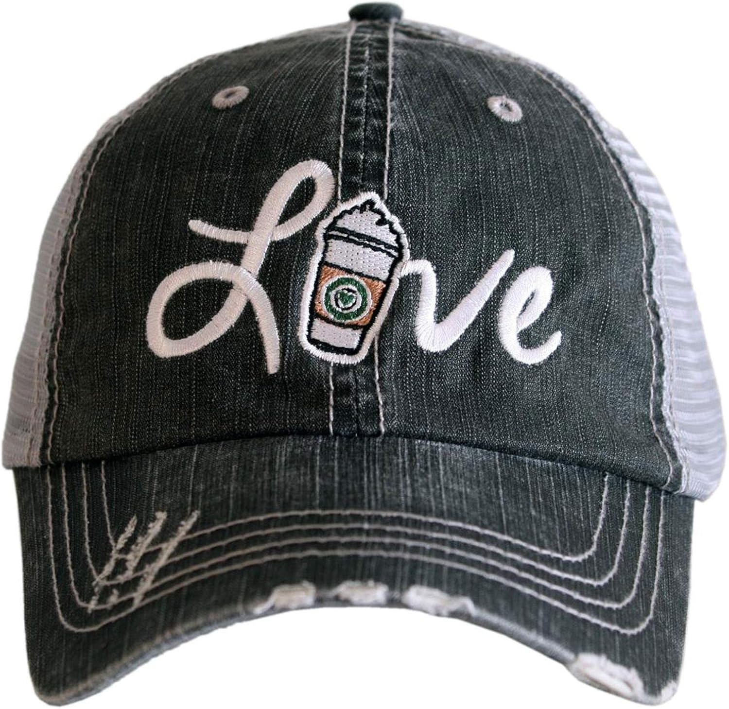 distressed trucker cap