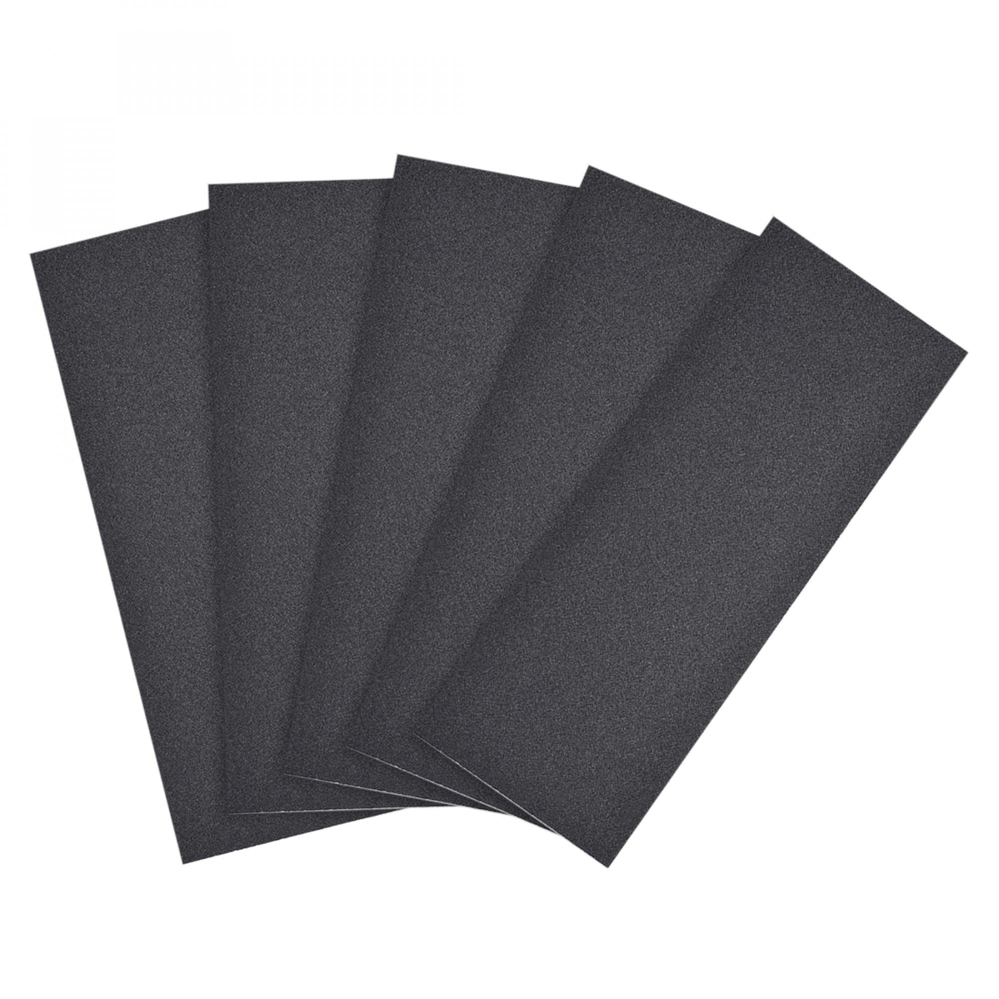sourcing map 180 Grits Sanding Sheets 9-inch x 3.6-inch Wet Dry Silicon Carbide Sandpaper for Wood Furniture Metal Polishing 5pcs