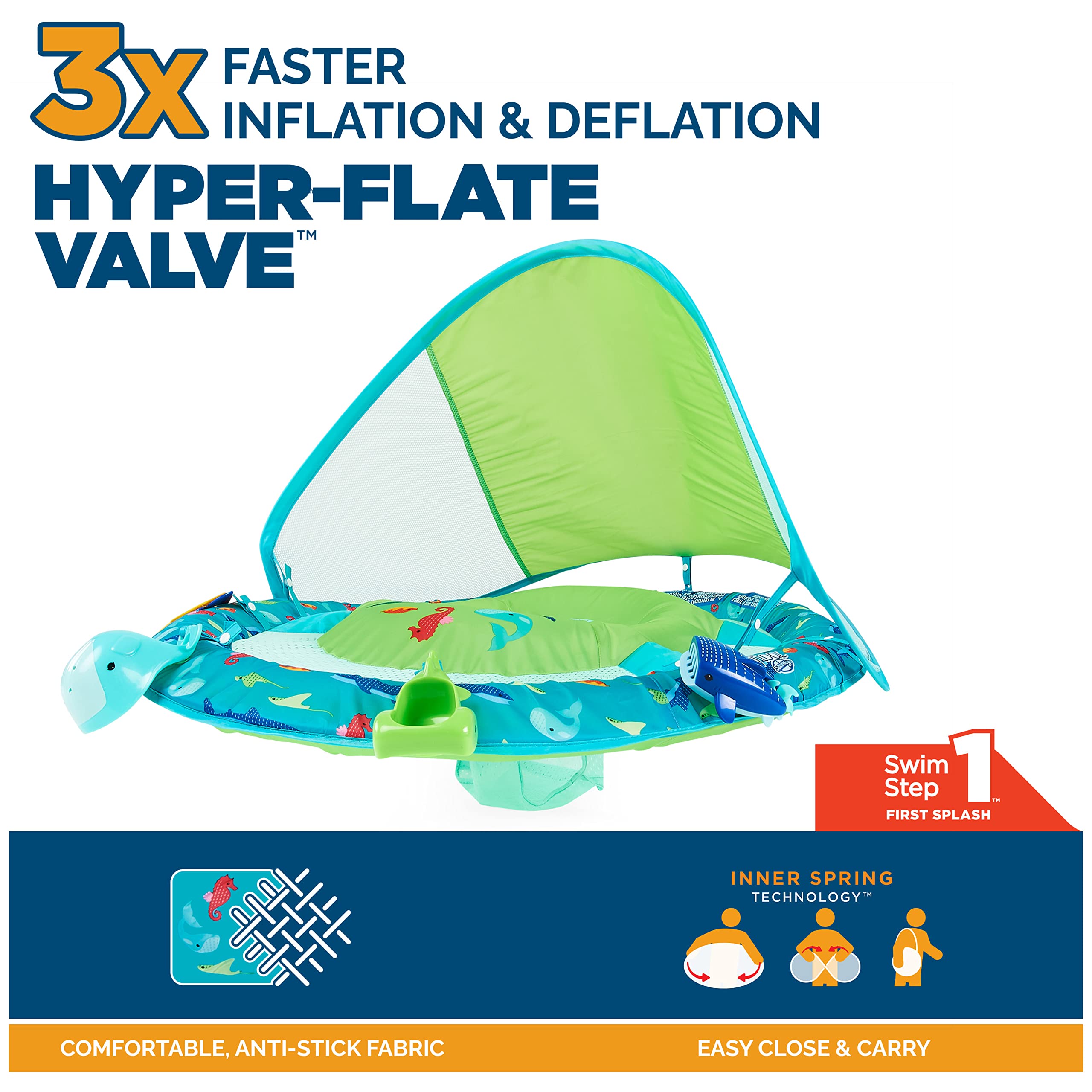 SwimWays Baby Spring Float Splash N Play