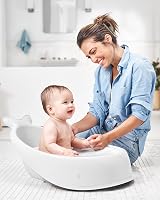 Skip Hop Moby Smart Sling Bathtub 3 Step PVC Free Phthalate Free White view 7