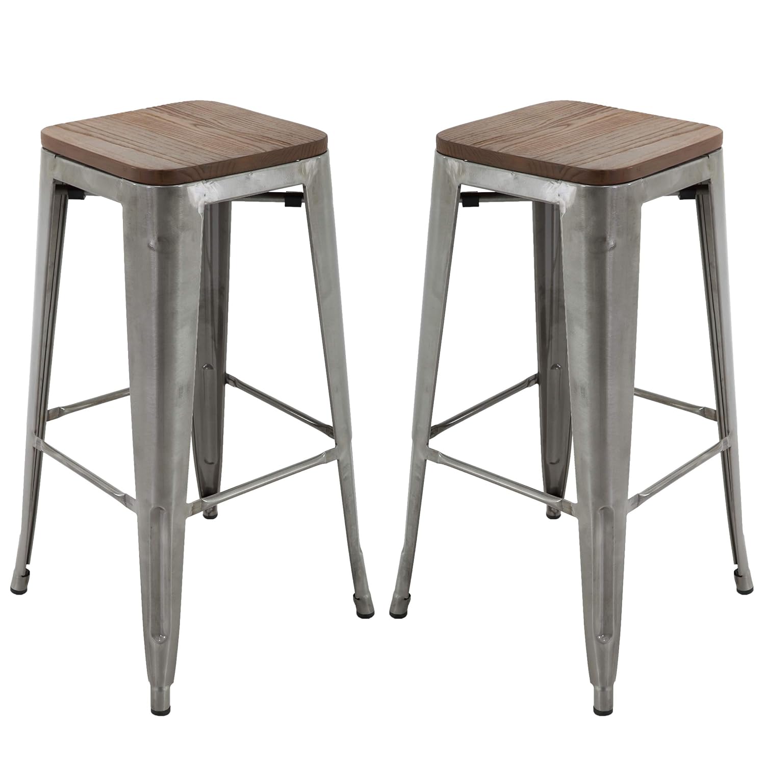 Best Retro Backless Metal Bar Stool