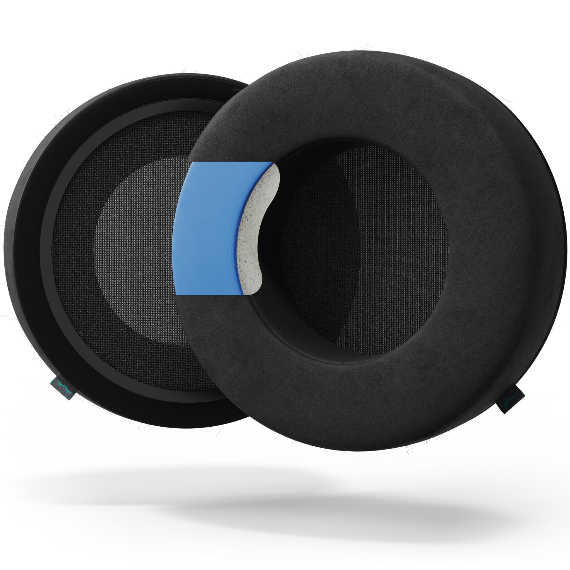 Hawkridge DuraCool EP3 - Gaming Headset Earpads with Cooling Gel for Razer Kraken - SoftTouch, 1 Pair