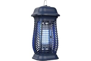 XGAYOO Bug Zapper Outdoor, Fly Traps for Indoors with Powerful 20W Bulb, Waterproof Fly Zapper, Electric Mosquito Killer for Home, Backyard, Patio (Blue)