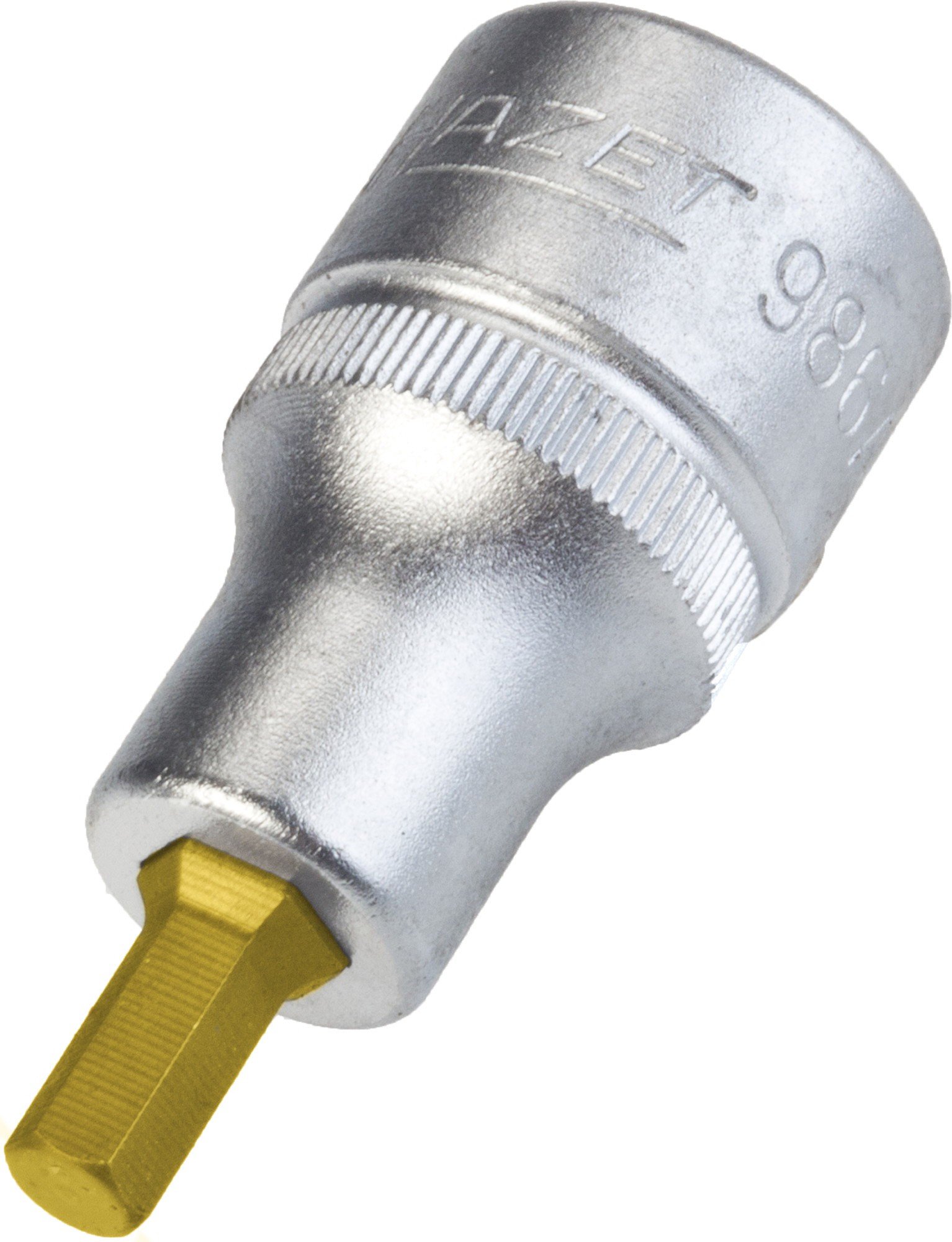 HAZET 986A-7/32 Hexagon Profile Screwdriver Socket - CVD-Tin Coated