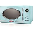 Unknown1 Retro Microwave Oven -.9 Cu. Ft. Aqua Auto Shut Off