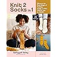 Knit 2 Socks in 1: Discover the Easy Magic of Turning One Long Sock into a Pair! Choose from 21 Original Designs