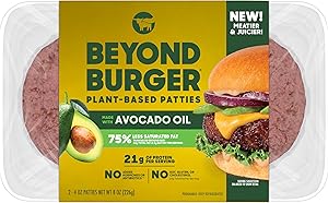 Beyond Meat, Plant-Based Patties, 8 Ounce
