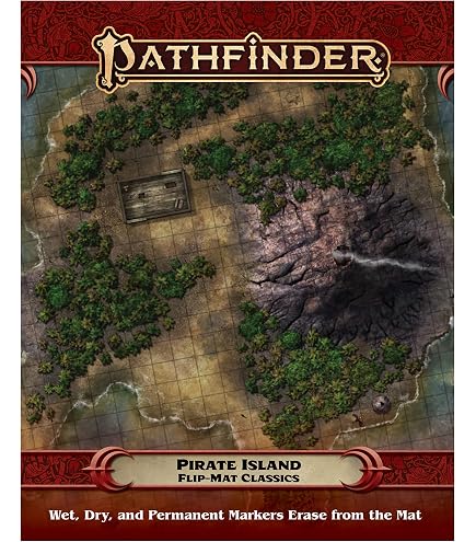 Pathfinder Flip-Mat: Bigger Pirate Ship – Riesen-Spielfeld Für Rollenspiele, 45% Größer