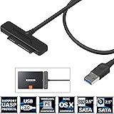 Sabrent USB 3.0 to SSD / 2.5-Inch SATA Hard Drive Adapter [Optimized For SSD, Support UASP SATA III] (EC-SSHD)