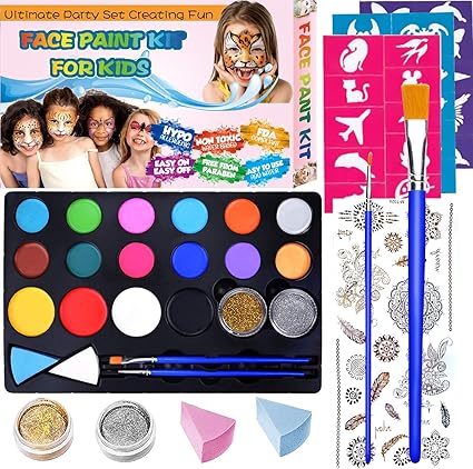 pinturas cara niños amazon