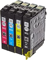 Epson 603 Ink Cartridge Multipack 4-Colour Cyan Magenta Yellow Black view 2