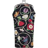 Signare Tapestry Glasses Case for Women Eyeglass Pouch With Jacobean Dream Design (GPCH-JACOB)