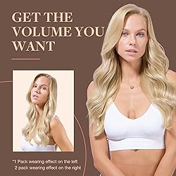 GOO GOO Clip in Hair Extensions Real Human
