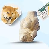 Plumbus McGee Gorilla Coffee Wood Dog Chew Stick Toy for Dog, Made from Real Coffee Wood, Sticks for Pets, Pets Health, Teeth Cleaning and Relieve Stress (Medium)